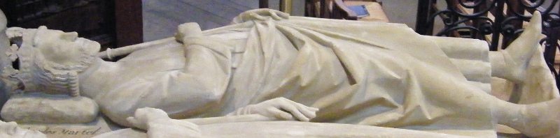 France Paris - St Denis Charles Martel 741 effigy 1263-4